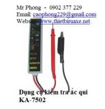 Dụng cụ kiểm tra ắc qui KA-7502