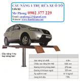 CẦU NÂNG 1 TRỤ CHUYÊN RỬA XE Ô TÔ