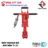 KHOAN ĐỤC PHÁ ĐÁ BÊ TÔNG BẰNG KHÍ NÉN TOKU TJ-20LBS